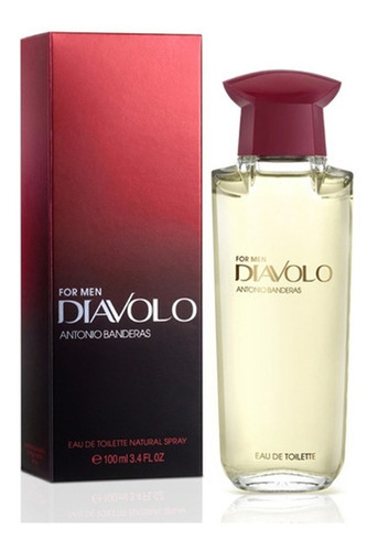 Perfume Importado Hombre Antonio Banderas Diavolo Edt 100 Ml