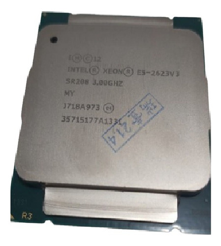 Proprocessador Intel Xeon E5-2623v3 Sr208 2.6ghz, J616b052 