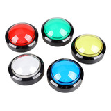 Pulsador Led De 5 X 2.36 Pulgadas Para Videojuegos De Máquin