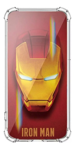 Carcasa Sticker Iron Man D1 Para Todos Los Modelos Huawei