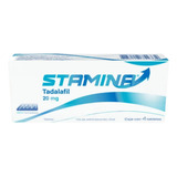 Tadalafil 20 Mg Stamina Caja 4 Tabletas Mavi Laboratorios