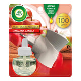 Aparato Electrico Air Wick Manzana Canela + Repuesto 21ml