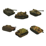 Tanques 4d 1:72 Modelismo Plastico Armables Con 6pzs Serie5