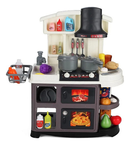 Juguete Mini Cocina Infantil Luz, Sonido, Agua Chef Niños   