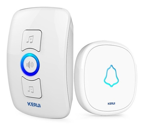 Campainha Wireless Sem Fio Resistente Agua Longo Alcance