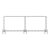 Suporte Banner Painel Backdrop 3m X 5m Base Fechada