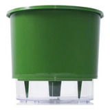 Vaso Raiz Auto Irrigável Grande N4 Verde Esc Cultivar Planta