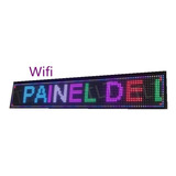Painel De Led P10 100x20 Rgb Colorido Externo C/wifi