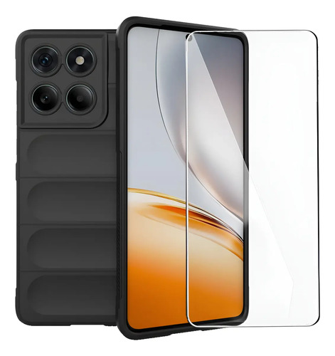 Funda De Silicona Case Para Moto Edge 60 Fusion 5g/edge 60 5g+mica