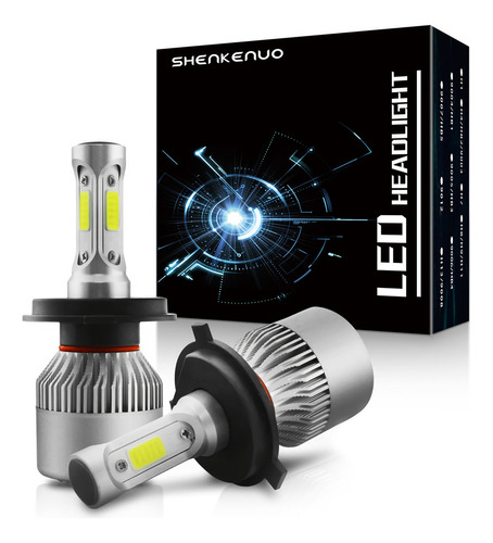 9003 H4 Kit De Faros Led 6500k 100w 8000lm For Toyota