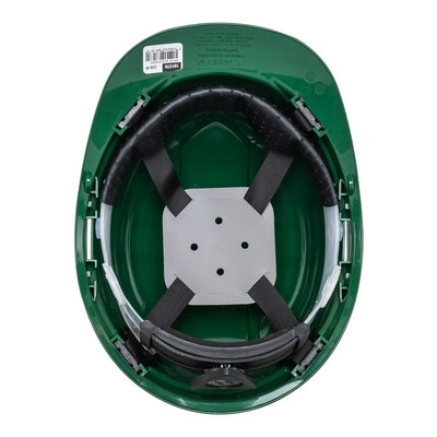 Casco De Seguridad Ventilado, Ajuste De Matraca, Verde | MercadoLibre