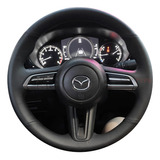 Funda Cubre Volante Mazda 3 Cx30 2019-23 Piel Lisa Genuina
