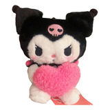 Llavero Peluche Chibi Kuromi Original Sanrio Love Kawaii