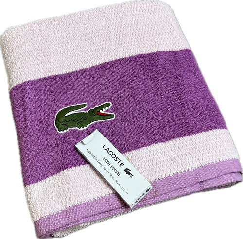 Toalla De Playa Lacoste Unisex Original