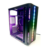 Gabinete Gamer Mid Tower 3 Cooler Led Frontal S/fuente