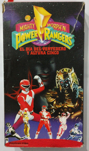 Vhs Power Rangers Película 