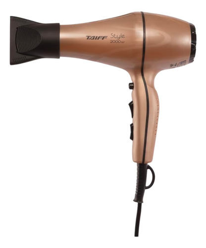 Secador De Cabelo Taiff Clássica Style Cobre 220v - 230v