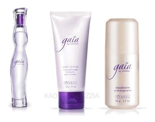 Kit De Colonia Gaia Son 4 Producto - Unidad a $9066