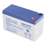 Batería Epcom 12v-9ah Nobreak Alarma Control De Acceso