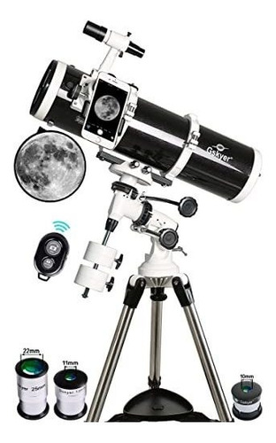 Gskyer 130eq - Telescopio Reflector Astronómico Profesional,