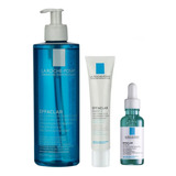 Kit La Roche Posay Gel Effaclar X 400ml+effaclar Duo+serum