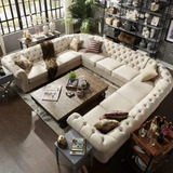 Sillon Sofa Esquinero Rinconero Chesterfield Capitone Living