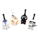 Finex Juego De 4 Piezas Star Wars Kylo Ren Bb8 Stormtrooper 