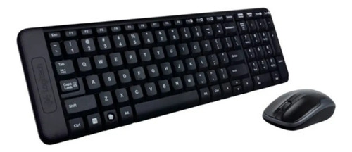 Kit De Teclado Y Mouse Inalámbrico 10m Logitech Mk220