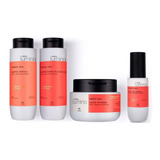 Lumina Kit Cabello Seco X4 Con Oleo Reparador