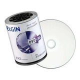 100 Dvd+r Dual Layer Elgin  Printable 8.5gb 240min