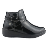 Botin Chalada Mujer Confort-6 Negro Casual