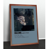 Harry Styles Poster Canción Falling Cuadro Para Colgar 