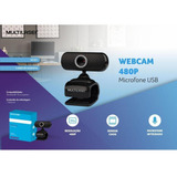 Webcam C/microfone Usb 480p