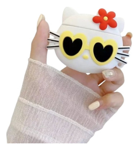 Case Funda Compatible AirPods 2 - Pro Hello Kitty Moda