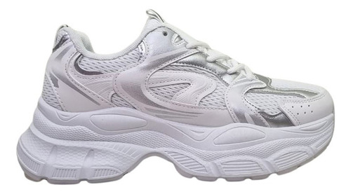 Tenis Cómodos Para Mujer Suela Blanca