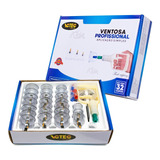 Kit Ventosaterapia 32 Copos C/ Vídeo Aula -  Aprovado Anvisa