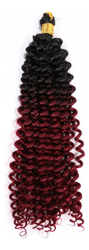 18 Inch Extensiones De Cabello Paquete Curly Crochet Hair-b