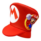 Gorro Sombrero Mario Videojuego Fiesta - Ciudad Cotillón