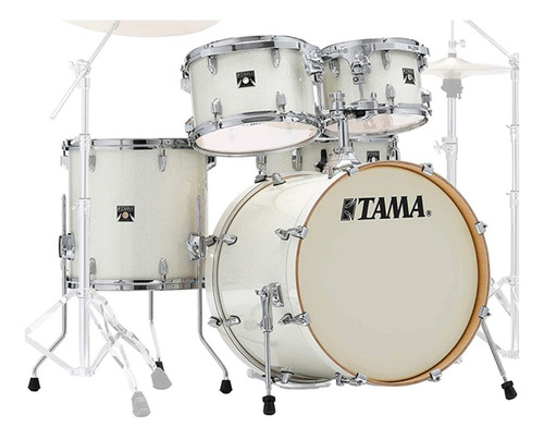 Tama Superstar Classic Ck50r-vws 20 Vintage Branco Brilho Cor Branco Vintage Brilhante