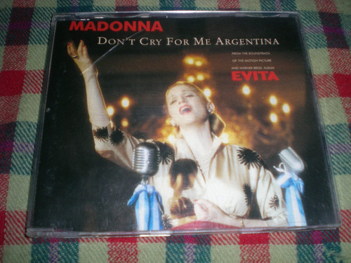 Madonna / Don T Cry For Me Argentina  Single Germany Ri4