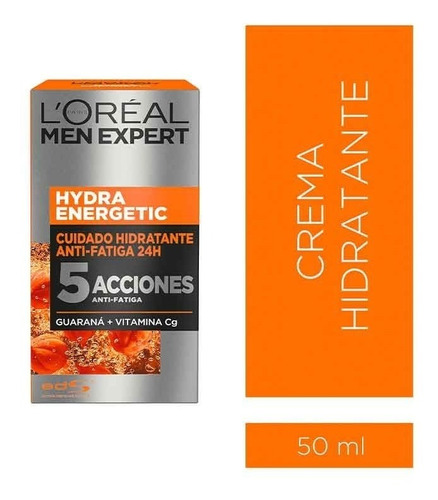 Crema Hydra Energetic Antifatiga | Loreal Men | 50ml