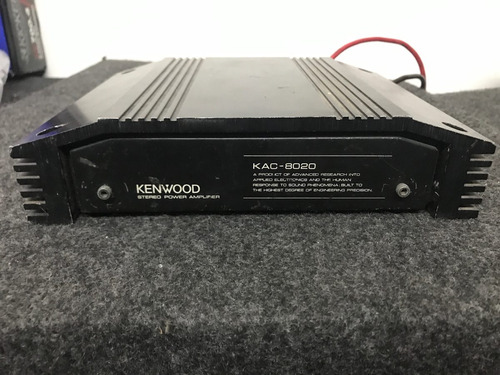 Amplificador  Kenwood 8020  Old School