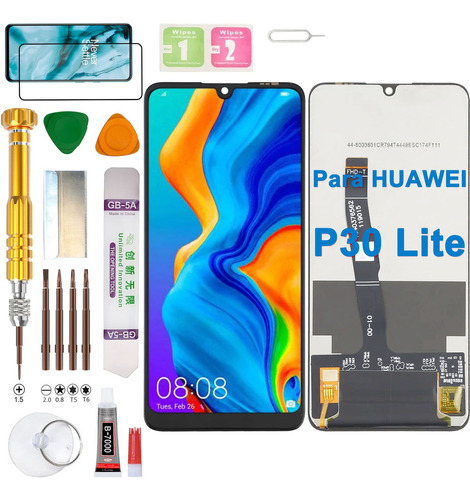 Pantalla Para Huawei P30 Lite Mar-lx3a/ Marie-l03bx Display