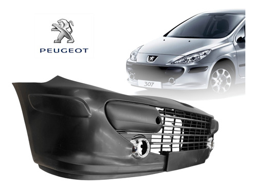 Parachoque Para Peugeot 307 Completo Delantero Foto 3