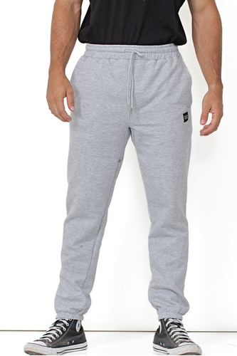 Jogging Hombre Pantalon Algodon Frisado Cintura Elastizada