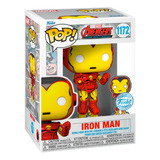 Funko Pop Marvel 60th Anniversary - Iron Man With Pin #1172