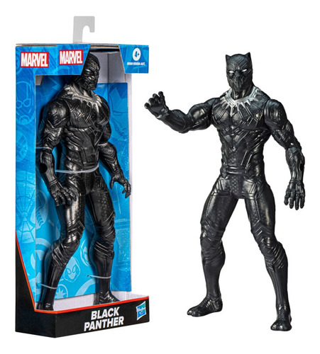 Boneco Vingadores Marvel Pantera Negra - Hasbro E5581