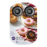 Molde Para Hornear Donas 6 Cavidades Wilton 03-3115 Color Beige