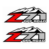 Sticker Z71 Off Road Montaña Chevrolet Pick Up Para Batea