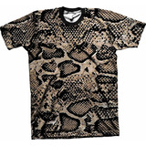 Camiseta Cobra  Estampa  Animal Print 